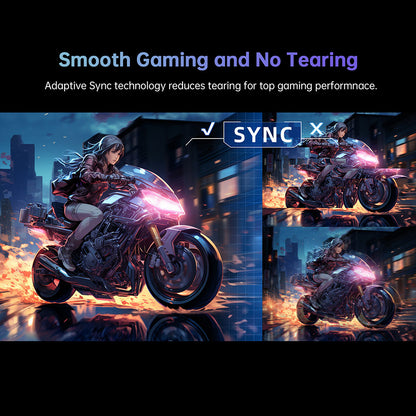 KTC H27V13 27-inch Gaming Monitor, 1920x1080 FHD 16:9 VA Panel, 100Hz Refresh Rate, 4000:1 Contrast Ratio, 106% sRGB HDR10 8ms Response Time, Low Blue Light, FreeSync &amp; G-Sync Compatible, HDMI VGA Audio Out, VESA Wall Mount Tilt Adjustment Displayer