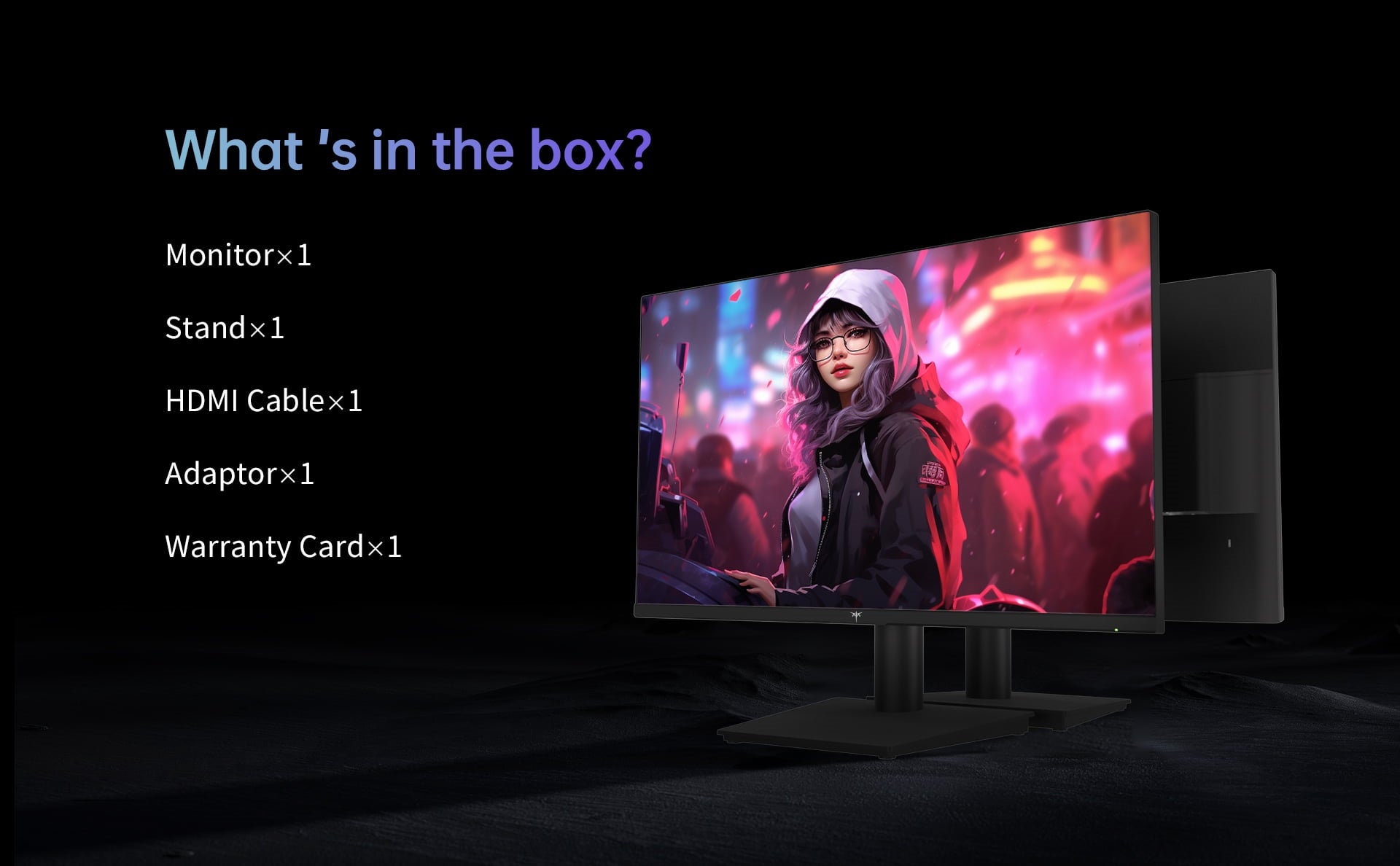 KTC H27V13 27-inch Gaming Monitor 100Hz 1920 x 1080 10 Bit 106% sRGB AdaptiveSync VESA Wall Mount Tilt Adjustment