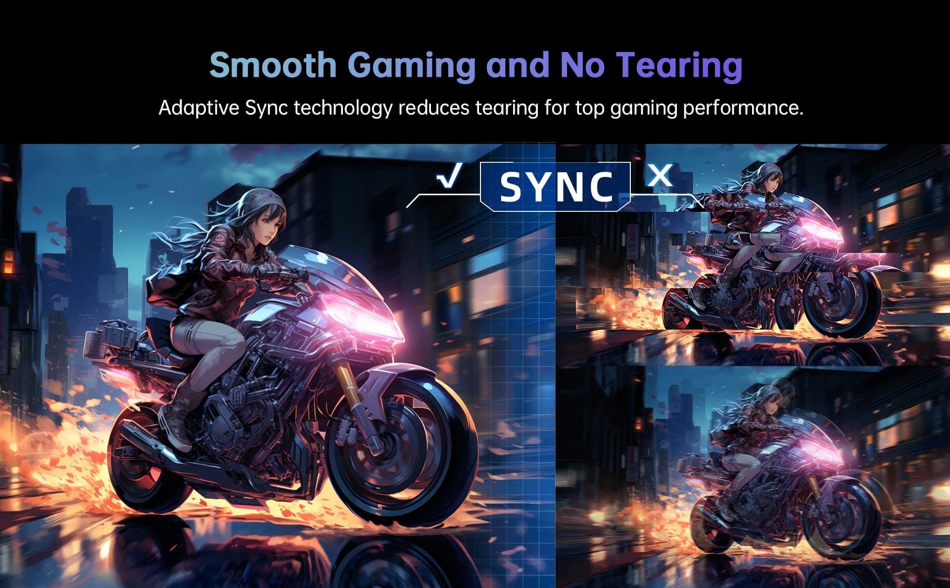 KTC H27V13 27-inch Gaming Monitor 100Hz 1920 x 1080 10 Bit 106% sRGB AdaptiveSync VESA Wall Mount Tilt Adjustment