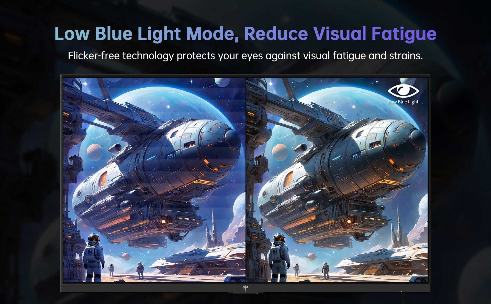 KTC H27V13 27-inch Gaming Monitor 100Hz 1920 x 1080 10 Bit 106% sRGB AdaptiveSync VESA Wall Mount Tilt Adjustment