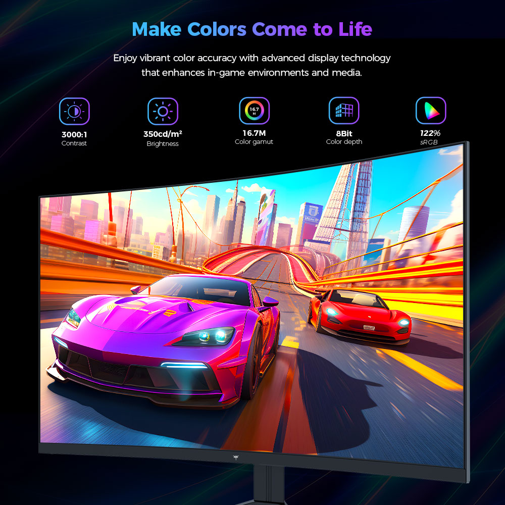 KTC 32inch FHD 180Hz H32S17C 1500R