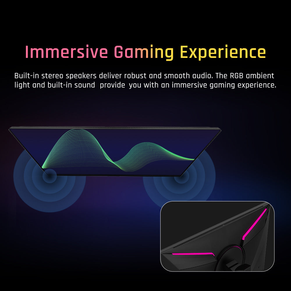 KTC M27T20 27 inch Mini-LED Gaming Monitor, 2560x1440 2K QHD 165Hz HVA 1ms MPRT Response Time Quantum Dot Tech HDR 1000, Compatible with FreeSync G-Sync, Built-in Speakers Ambient Light, USB3.0 UpStream 2xHDMI2.0 DP1.4 90W Type-C Audio KVM Wall Mount