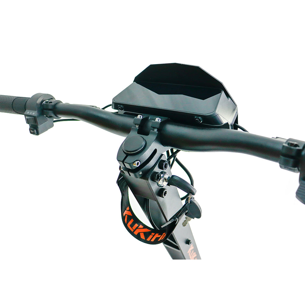 Patinete eléctrico todoterreno KuKirin G4 versión mejorada con motor de 2000 W, batería de 60 V y 20 Ah, autonomía máxima de 75 km, velocidad máxima de 70 km/h, neumáticos de vacío de 11 pulgadas, intermitentes - Negro