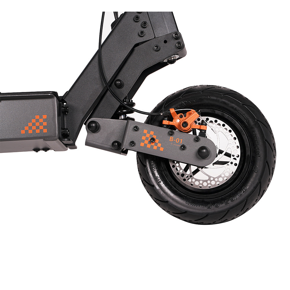 Patinete eléctrico todoterreno KuKirin G4 versión mejorada con motor de 2000 W, batería de 60 V y 20 Ah, autonomía máxima de 75 km, velocidad máxima de 70 km/h, neumáticos de vacío de 11 pulgadas, intermitentes - Negro