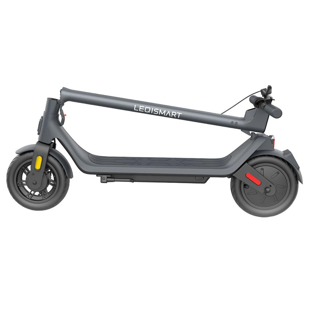Patinete eléctrico LEQISMART A11 con neumático ABE de 10 pulgadas, motor de 350 W, velocidad máxima de 20 km/h, batería de 7,8 Ah, autonomía de 30 km, carga máxima de 100 kg - Negro