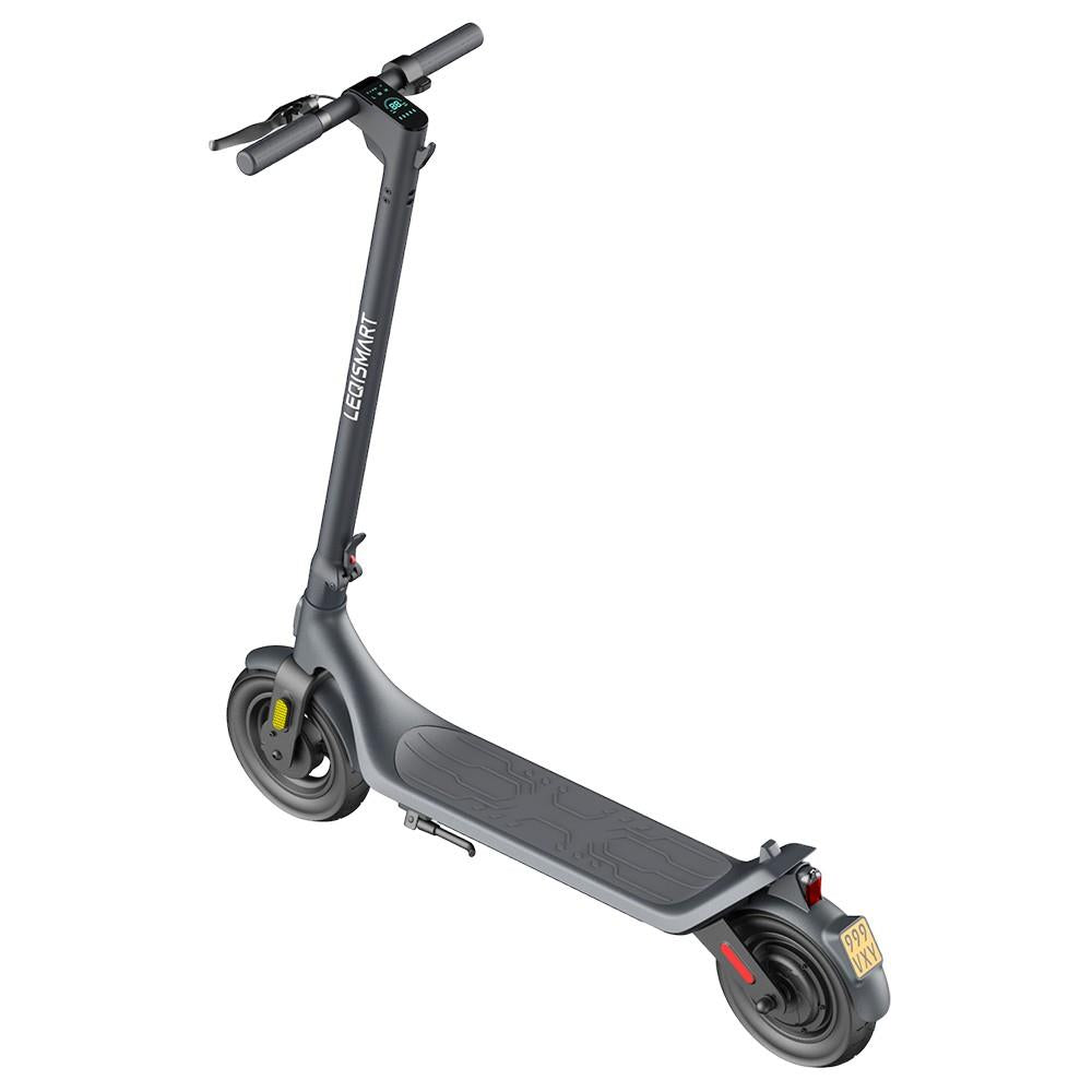 Patinete eléctrico LEQISMART A11 con neumático ABE de 10 pulgadas, motor de 350 W, velocidad máxima de 20 km/h, batería de 7,8 Ah, autonomía de 30 km, carga máxima de 100 kg - Negro