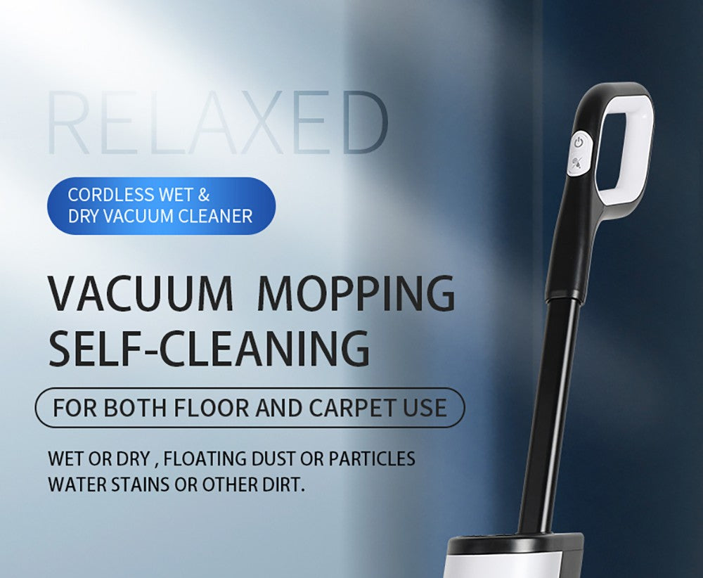 Aspiradora sin cable para limpieza húmeda y seca Liectroux i7 Pro, succión de 14000 Pa, autolimpieza, autosacado, depósito de agua limpia de 600 ml, 35 minutos de autonomía, pantalla LED, control por voz, bajo nivel de ruido.