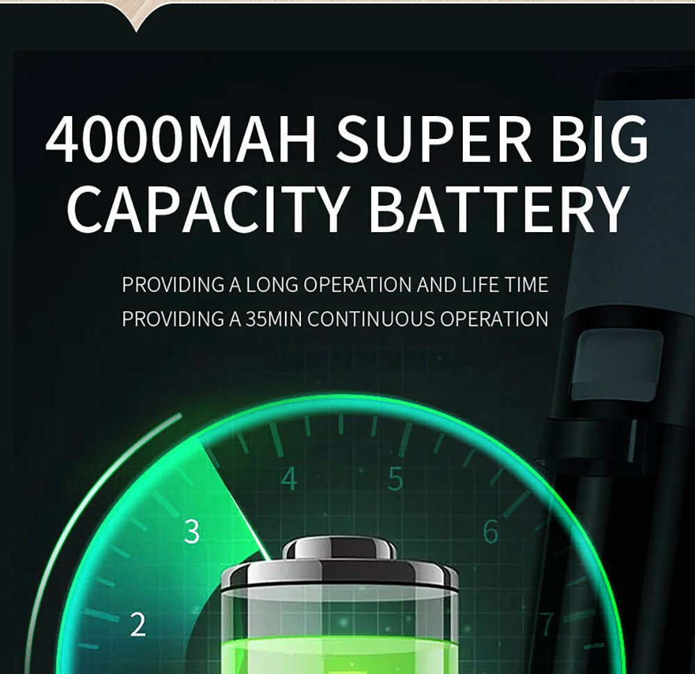 Aspiradora sin cable para limpieza húmeda y seca Liectroux i7 Pro, succión de 14000 Pa, autolimpieza, autosacado, depósito de agua limpia de 600 ml, 35 minutos de autonomía, pantalla LED, control por voz, bajo nivel de ruido.