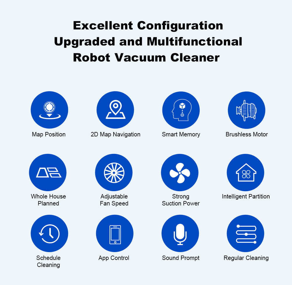 Robot aspirador y mopa húmeda combinados Liectroux N7S-U, mapeo inteligente, aplicación WiFi, succión de 6000 Pa, 120 minutos de autonomía, depósito de polvo de 400 ml y depósito de agua de 250 ml, aplicación WiFi, compatible con Alexa y Google Assistant, para pelo de mascotas, alfombras y suelos duros.