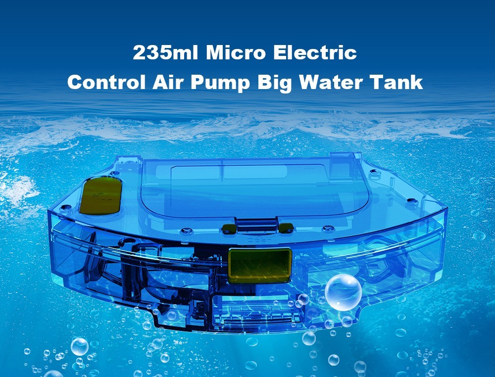 Robot Aspirador Liectroux X6, Succión 6500Pa, Navegación Láser LDS, Tanque de Agua 235ml, Depósito de Polvo 400ml, Guarda 5 Mapas, Batería 2600mAh, Control por App/Voz