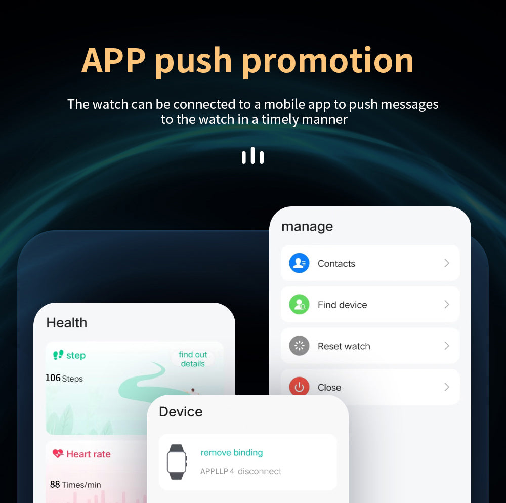 LOKMAT APPLLP 4 Smartwatch, 1.508-inch AMOLED Screen, Support 4G/5G SIM Card, Heart Rate Blood Oxygen Monitoring, NFC Function, GPS Positioning