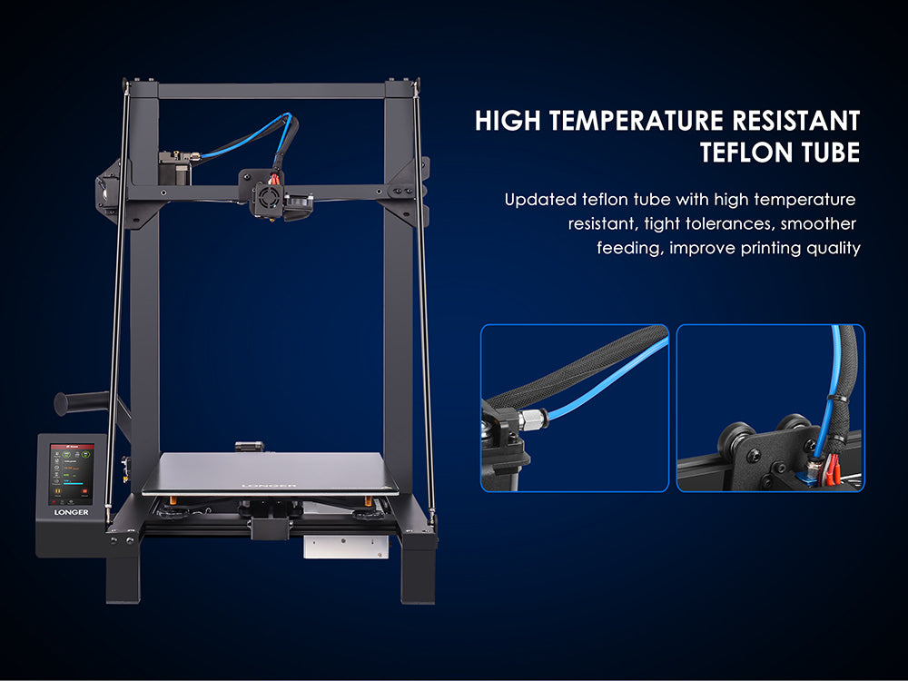 Longer LK5 Pro 3D Printer, 90% Pre-Assembled, Silent Motherboard, 300*300*400mm