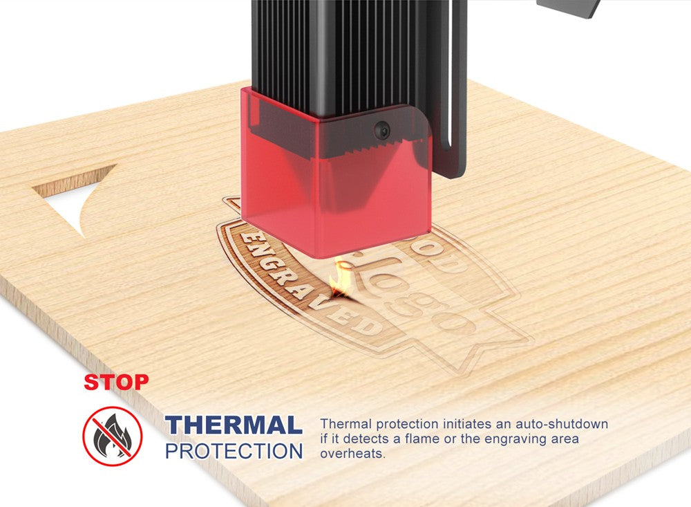 LONGER RAY5 5W Laser Engraver, 32-Bit Chipset, WIFI Connection, 3.5