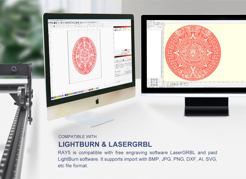 LONGER RAY5 5W Laser Engraver, 32-Bit Chipset, WIFI Connection, 3.5