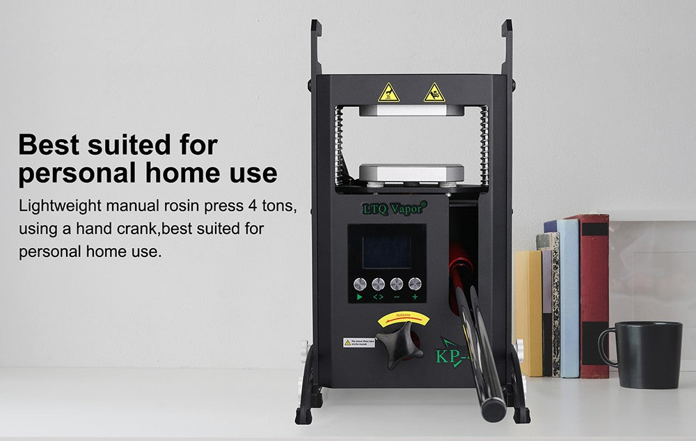 Prensa Térmica LTQ VAPOR KP-402, Platos de Calentamiento Dobles, Presión Inicial de 4 Toneladas, Temperatura Ajustable