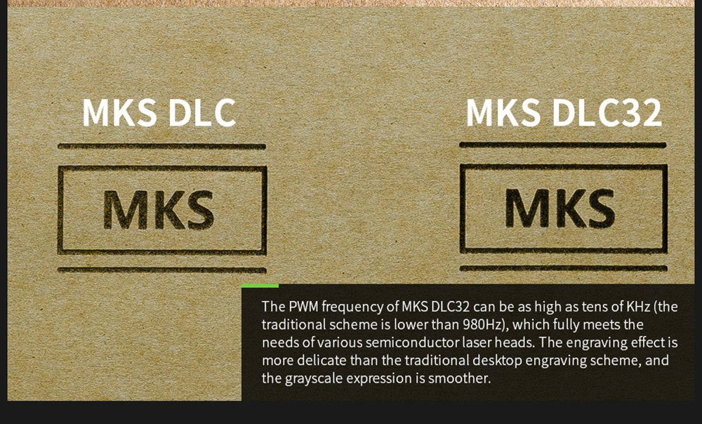 Placa de control para grabador láser Makerbase MKS DLC32 de 32 bits