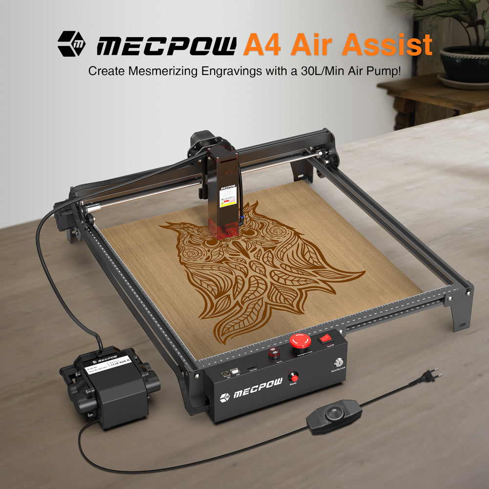 Mecpow A4 Asistente de Aire con Bomba de Aire de 30L/Min para Mecpow X3/X3 Pro