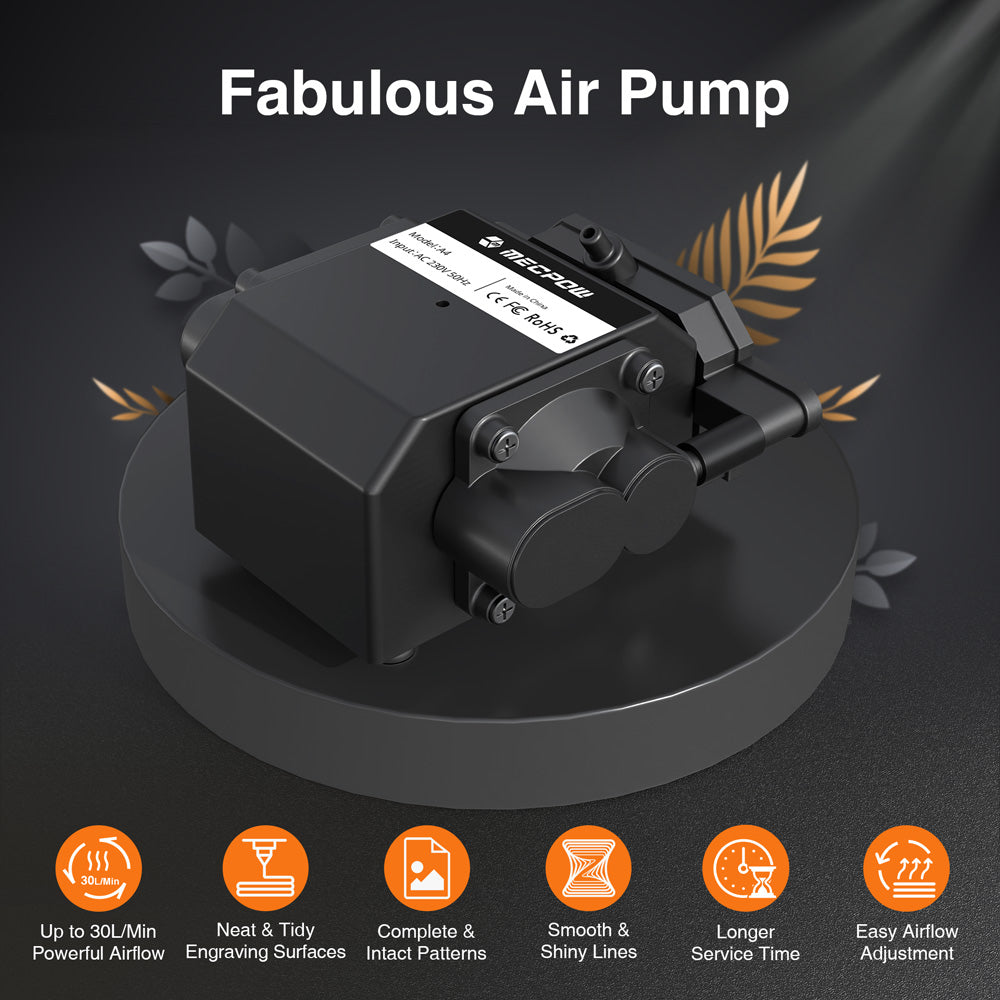 Mecpow A4 Asistente de Aire con Bomba de Aire de 30L/Min para Mecpow X3/X3 Pro