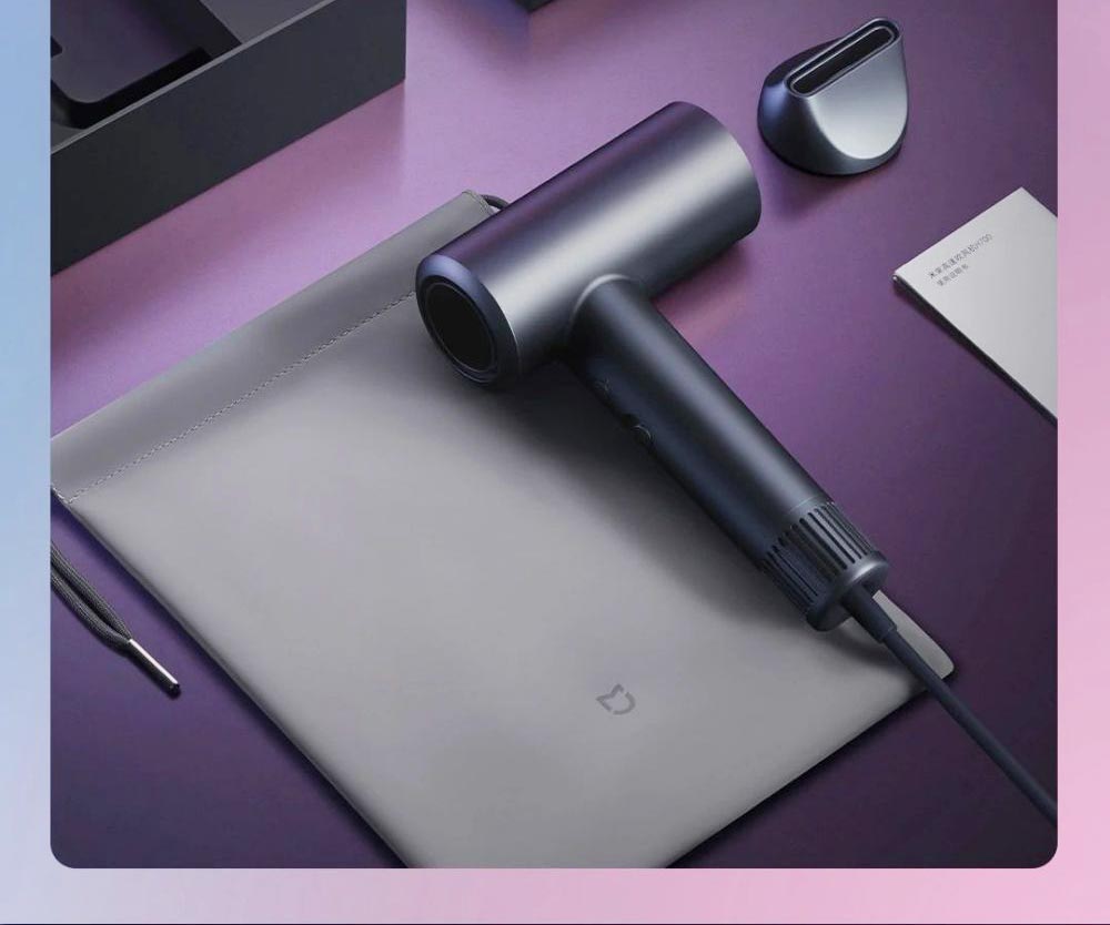 Secador de pelo de alta velocidad Xiaomi Mijia H700 con aniones, pantalla LCD, 102.000 rpm y velocidad del viento de 70 m/s.