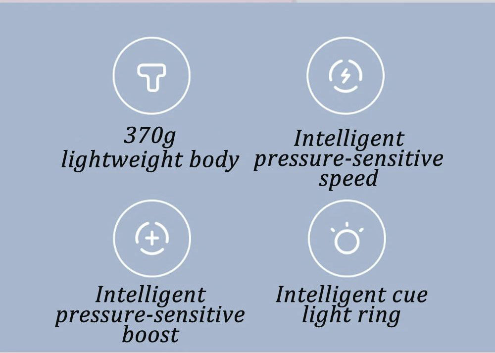 Pistola de Masaje Portátil Mini Xiaomi Mijia, Masajeador Eléctrico para Relajación Muscular, Bajo Ruido de 48dB, 3 Niveles Ajustables