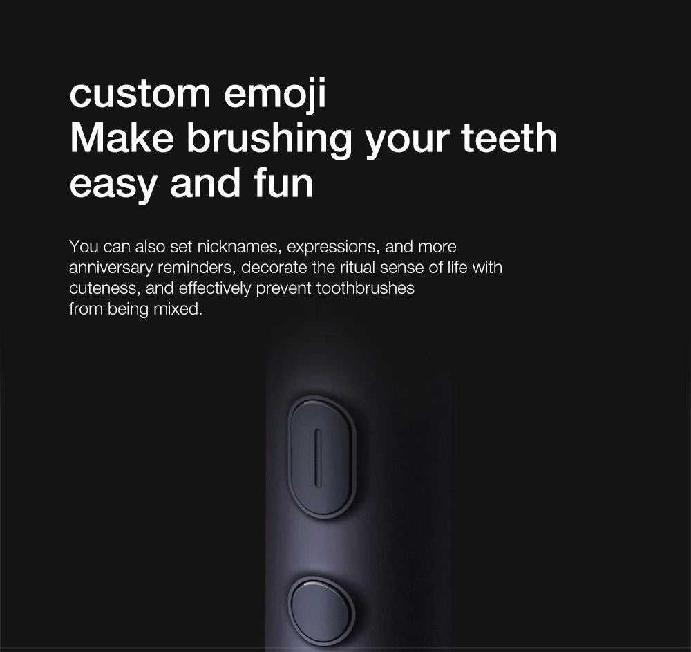 Cepillo de dientes eléctrico sónico Xiaomi Mijia T700 con pantalla LED inteligente, impermeable IPX7 y conexión inteligente a la aplicación.