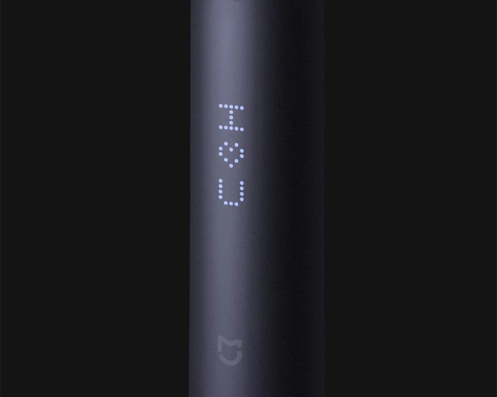 Cepillo de dientes eléctrico sónico Xiaomi Mijia T700 con pantalla LED inteligente, impermeable IPX7 y conexión inteligente a la aplicación.