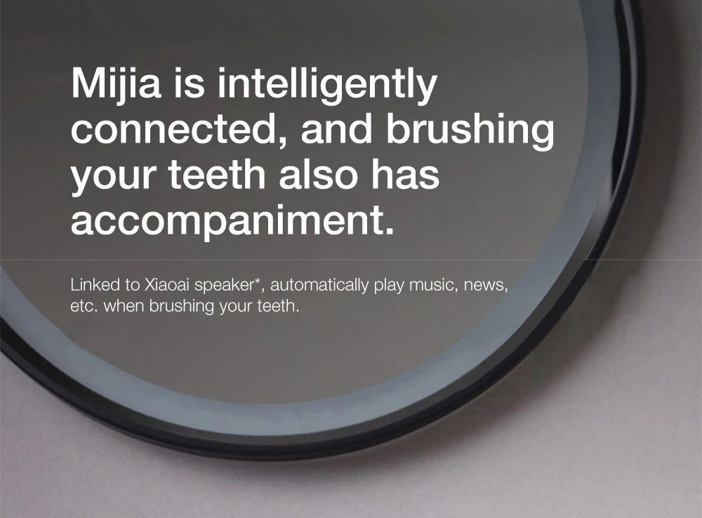 Cepillo de dientes eléctrico sónico Xiaomi Mijia T700 con pantalla LED inteligente, impermeable IPX7 y conexión inteligente a la aplicación.