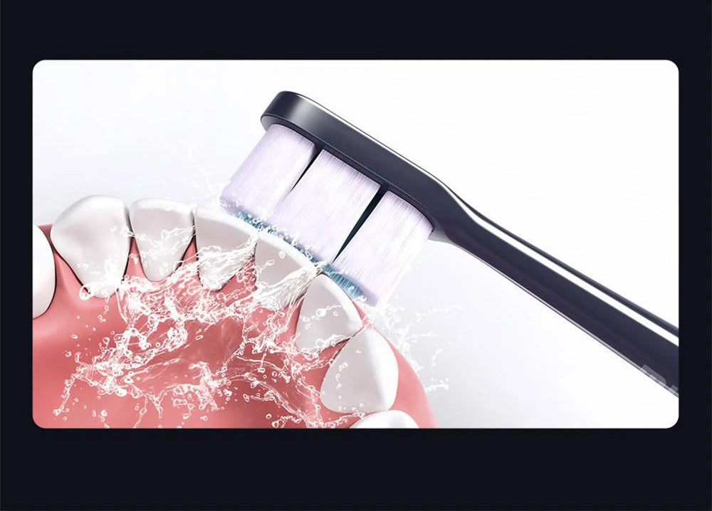 Cepillo de dientes eléctrico sónico Xiaomi Mijia T700 con pantalla LED inteligente, impermeable IPX7 y conexión inteligente a la aplicación.