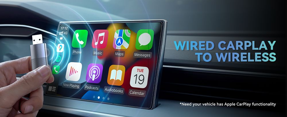 MINIX CP86 Wired CarPlay to Wireless Adapter