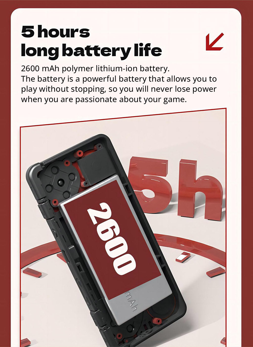 MIYOO A30 Game Console 64GB, 2.8-inch IPS Screen, 2600mAh Battery, Linux System, 2.4G WiFi - Red Golden