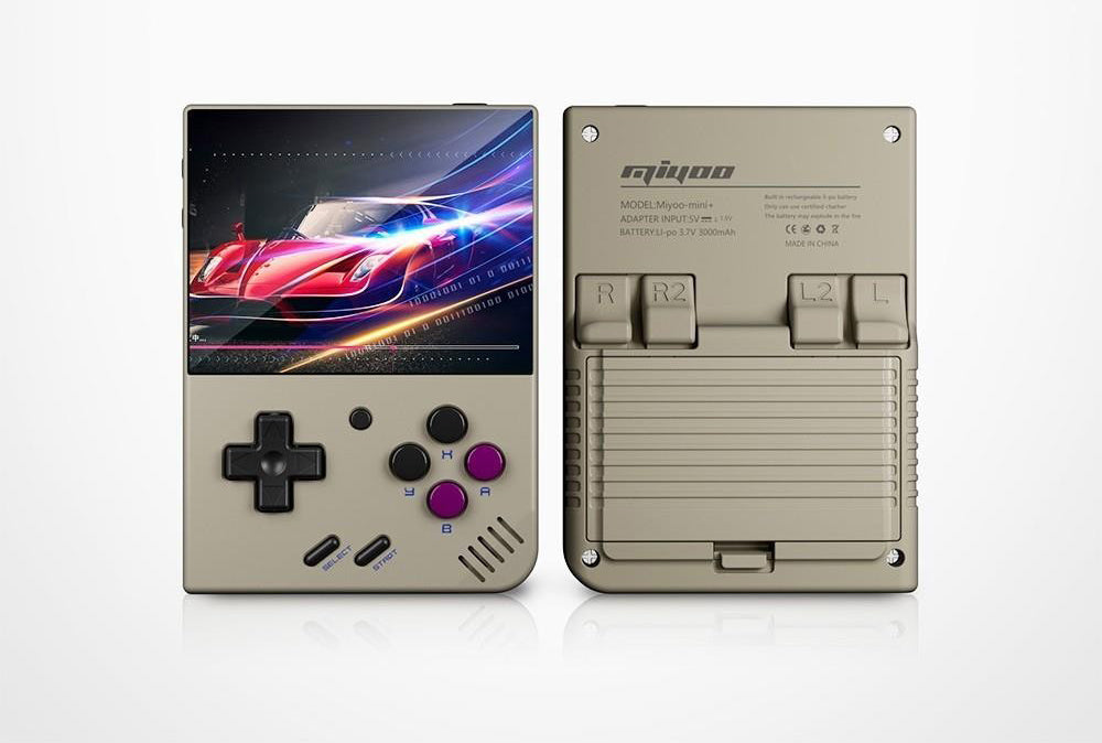 Consola de juegos MIYOO Mini Plus 64GB - Gris