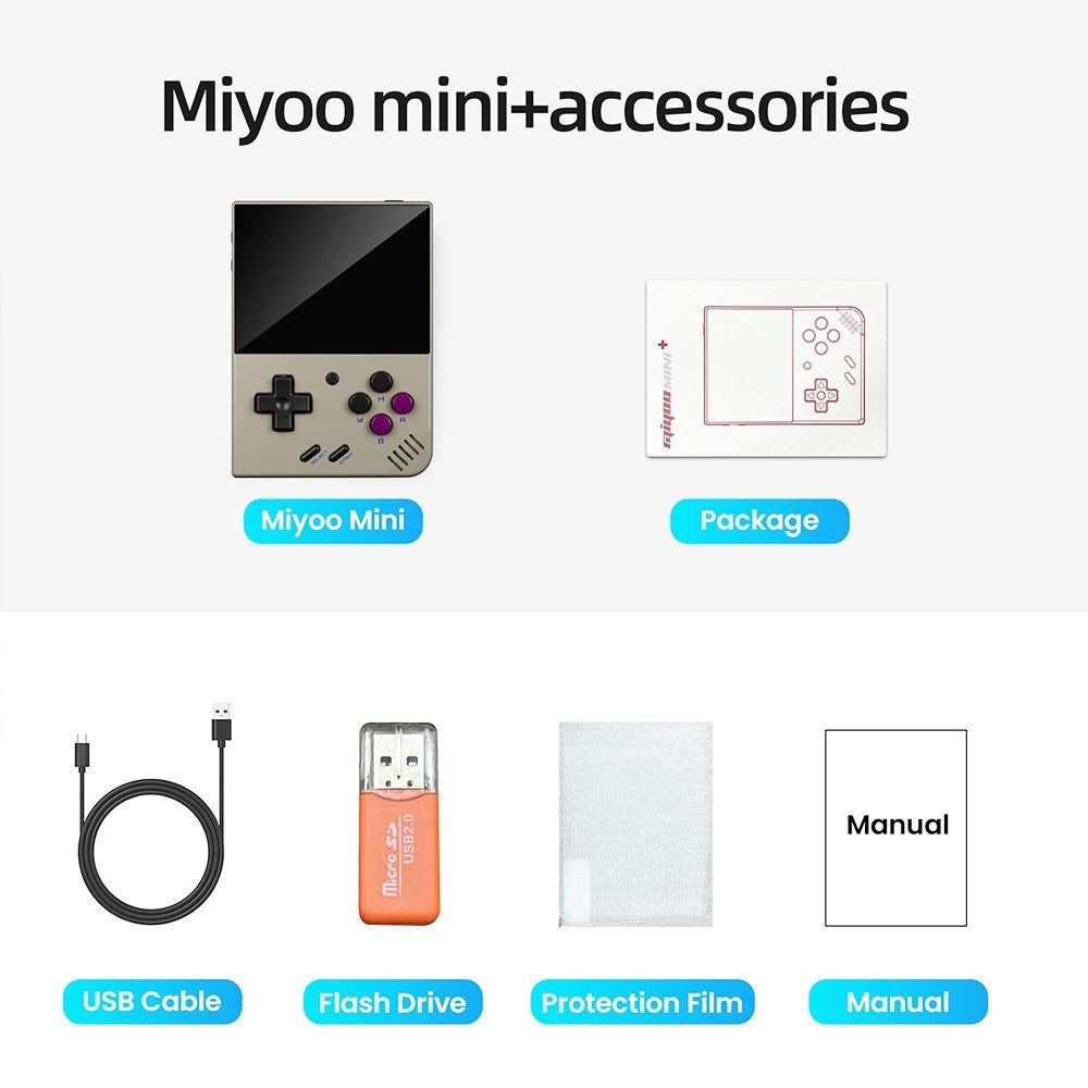 Consola de juegos MIYOO Mini Plus 64GB - Gris
