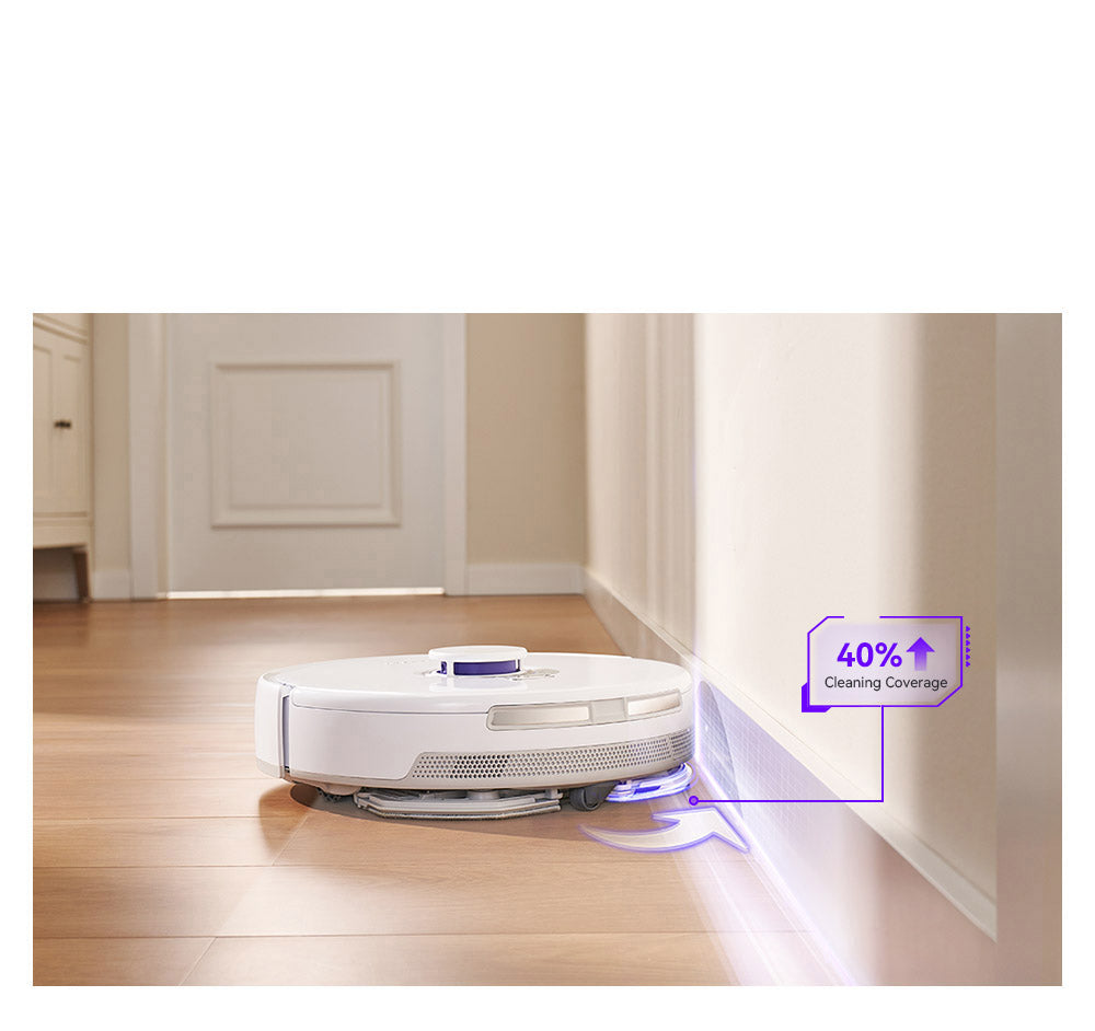 Robot aspirador y fregasuelos Narwal Freo X Plus con vaciado automático de polvo, potente succión de 7800 Pa, cepillo flotante anti-enredos, control por Alexa/Google Assistant/APP, ideal para pelo de mascotas, suelos duros y suelos de madera.