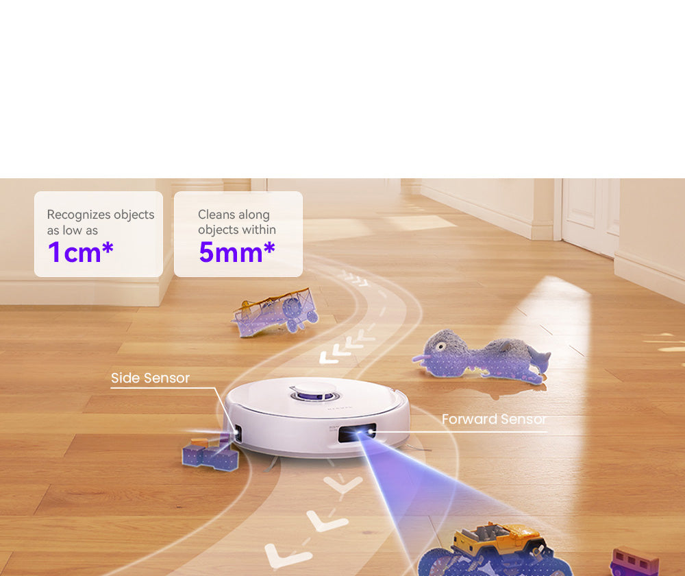 Narwal Freo X Ultra Robot Aspirador y Trapeador con Autolavado y Autovaciado, Fuerte Potencia de Succión de 8200Pa, Cepillo Flotante Antienredos, Elevación Automática del Trapeador hasta 12mm, Estación Base Todo en Uno