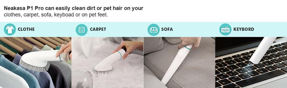 Máquina de Cortar Pelo para Perros Neakasa P1 Pro con Aspiradora para Pelo de Mascotas