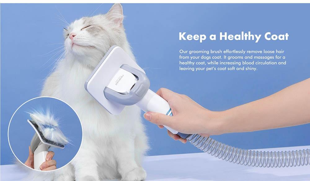 Kit de aseo para perros y gatos Neakasa P2 Pro con aspiradora | Aspiradora para pelo de mascotas
