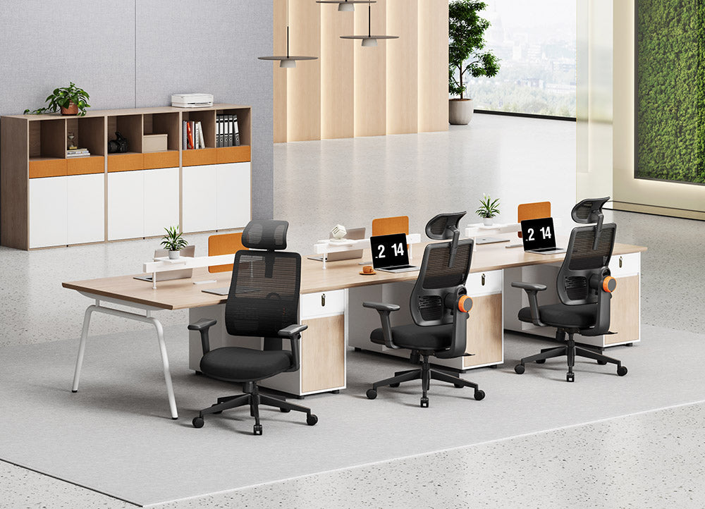Silla de oficina ergonómica NEWTRAL MAGICH003, respaldo con seguimiento automático, soporte lumbar adaptable, reposacabezas ajustable.