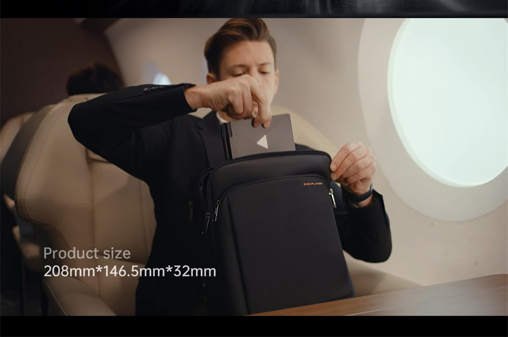 One Netbook OneXPlayer G1 Handheld Gaming PC, AMD Ryzen AI 9 HX 370 12 Cores Max 5.1GHz, 8.8'' 2560*1600 144Hz Screen, 64GB LPDDR5X 7500MHz RAM 4TB SSD, WiFi 6E, 2*USB-C, 1*USB3.2, 1*TF Card, 1* Oculink, 1*3.5mm Audio, Fingerprint Unlock - EU Plug