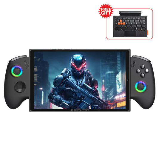 One Netbook OneXPlayer X1 Mini Handheld Gaming PC, AMD Ryzen 7 8840U 8 Cores Max 5.1GHz, 8.8'' 2560*1600 144Hz LTPS Screen, 32GB LPDDR5x RAM 1TB SSD, 2*USB4 1*USB3.2 1* TF Card Slot 1* Oculink 1*Audio, Harman Sound System, 65.02Wh Battery - EU Plug