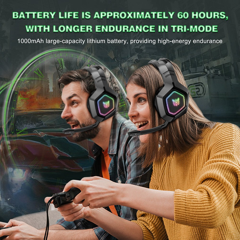 Auriculares inalámbricos para juegos ONIKUMA B100 2.4G con Bluetooth