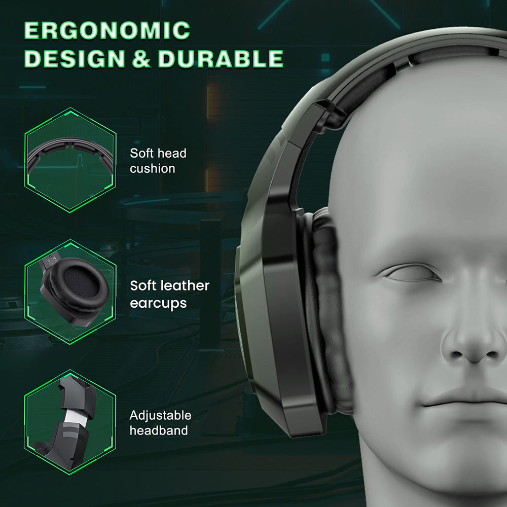 Auriculares inalámbricos para juegos ONIKUMA B100 2.4G con Bluetooth