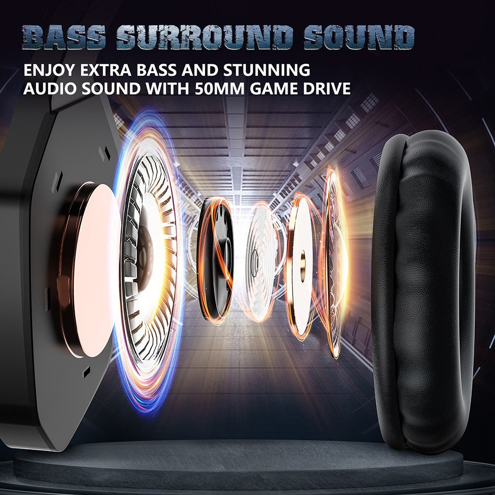 Auriculares con cable ONIKUMA K10 para videojuegos
