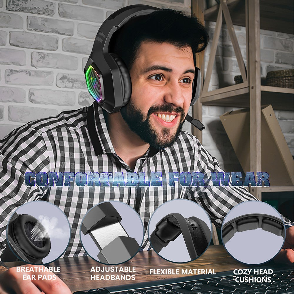 Auriculares con cable ONIKUMA K10 para videojuegos