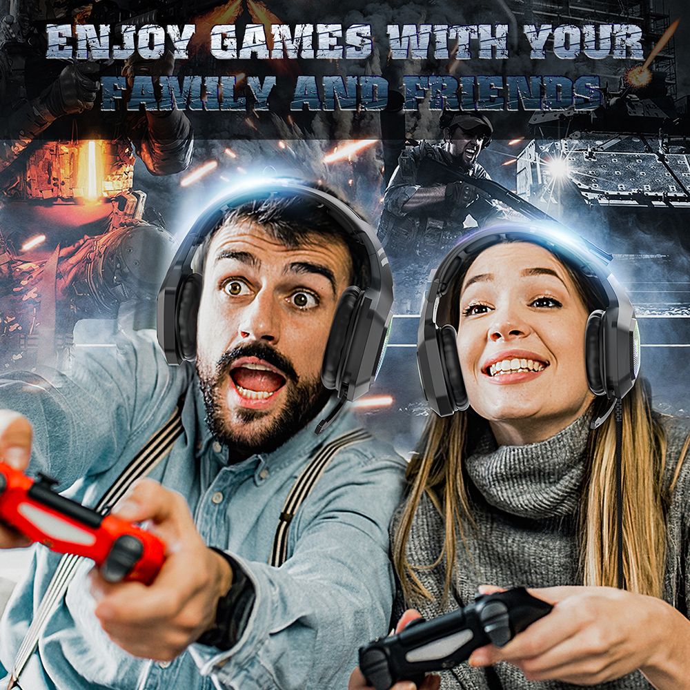 Auriculares con cable ONIKUMA K10 para videojuegos