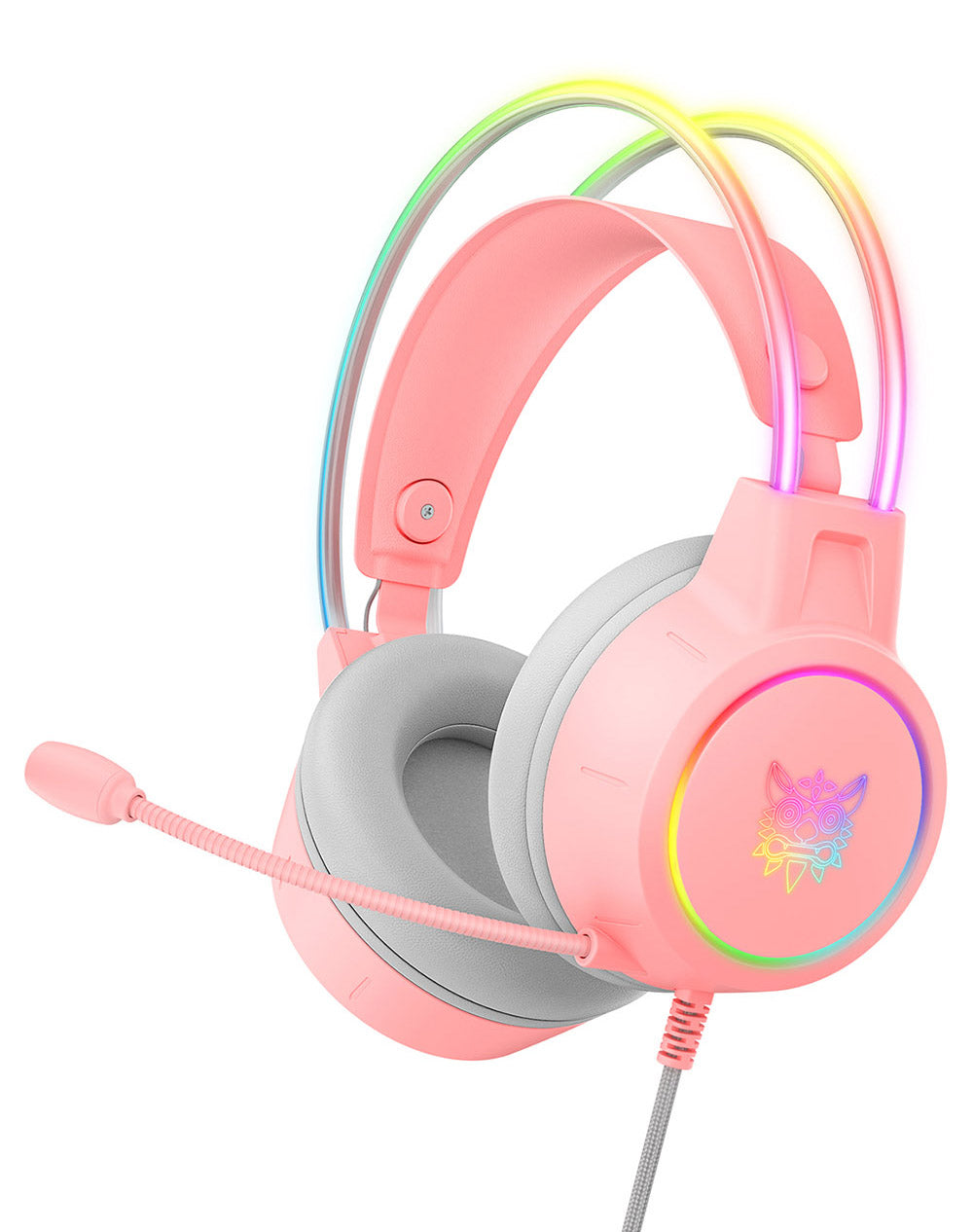 Auriculares para juegos con cable ONIKUMA X15 Pro - Rosa