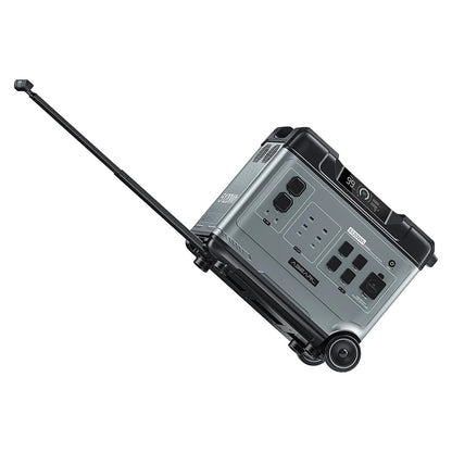 OUKITEL Abearl P5000 Portable Power Station, 5120Wh LiFePO4 Battery, 5x2200W AC Outlets (4000W Surge), Seamless UPS Battery Backup, 92% Inverter, 1800W Fast AC Charging, Dual 100W USB-C, 15 Outputs, MPPT Solar Generator for Outdoors Home, with Wheels