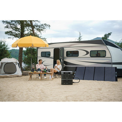 (Free Gift MC4 Cable) OUKITEL BP2000 Balcony Power Station, 2048Wh/640000mAh LiFePO4 Battery Solar Generator, 2200W AC Output, 2000W UPS, 1800W AC Charging, Expand Up to 7 Battery Packs, 15 Outputs, Compatible with 99% of Balcony Power Plants