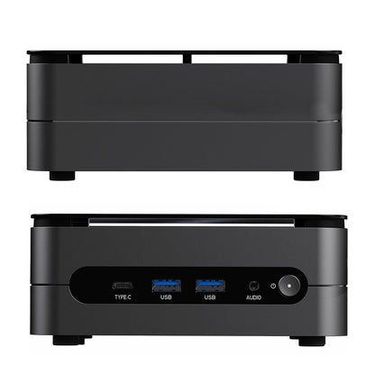 (AI PC) OUVIS F1A Mini Gaming PC, Intel AI Boost Core Ultra 5 125H 14 Cores Up to 4.5GHz, 16GB DDR5 1TB NVMe SSD, 2xHDMI2.0 Type-C 4K@60Hz Triple Display, 4xUSB 3.2, WiFi 6, 2.5Gbps LAN, TDP 65W, Best Desktop PC for Machine Learning, AI Computer