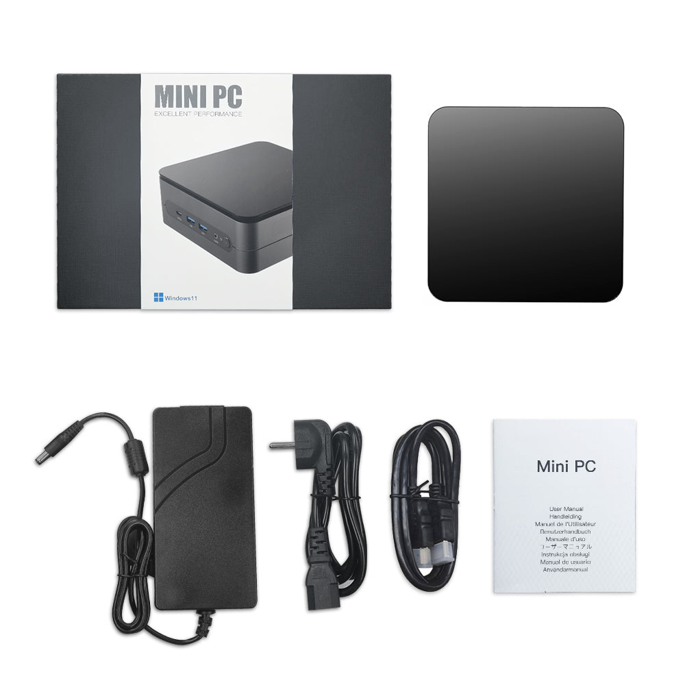 (AI PC) OUVIS F1A Mini Gaming PC, Intel AI Boost Core Ultra 5 125H 14 Cores Up to 4.5GHz, 16GB DDR5 1TB NVMe SSD, 2xHDMI2.0 Type-C 4K@60Hz Triple Display, 4xUSB 3.2, WiFi 6, 2.5Gbps LAN, TDP 65W, Best Desktop PC for Machine Learning, AI Computer