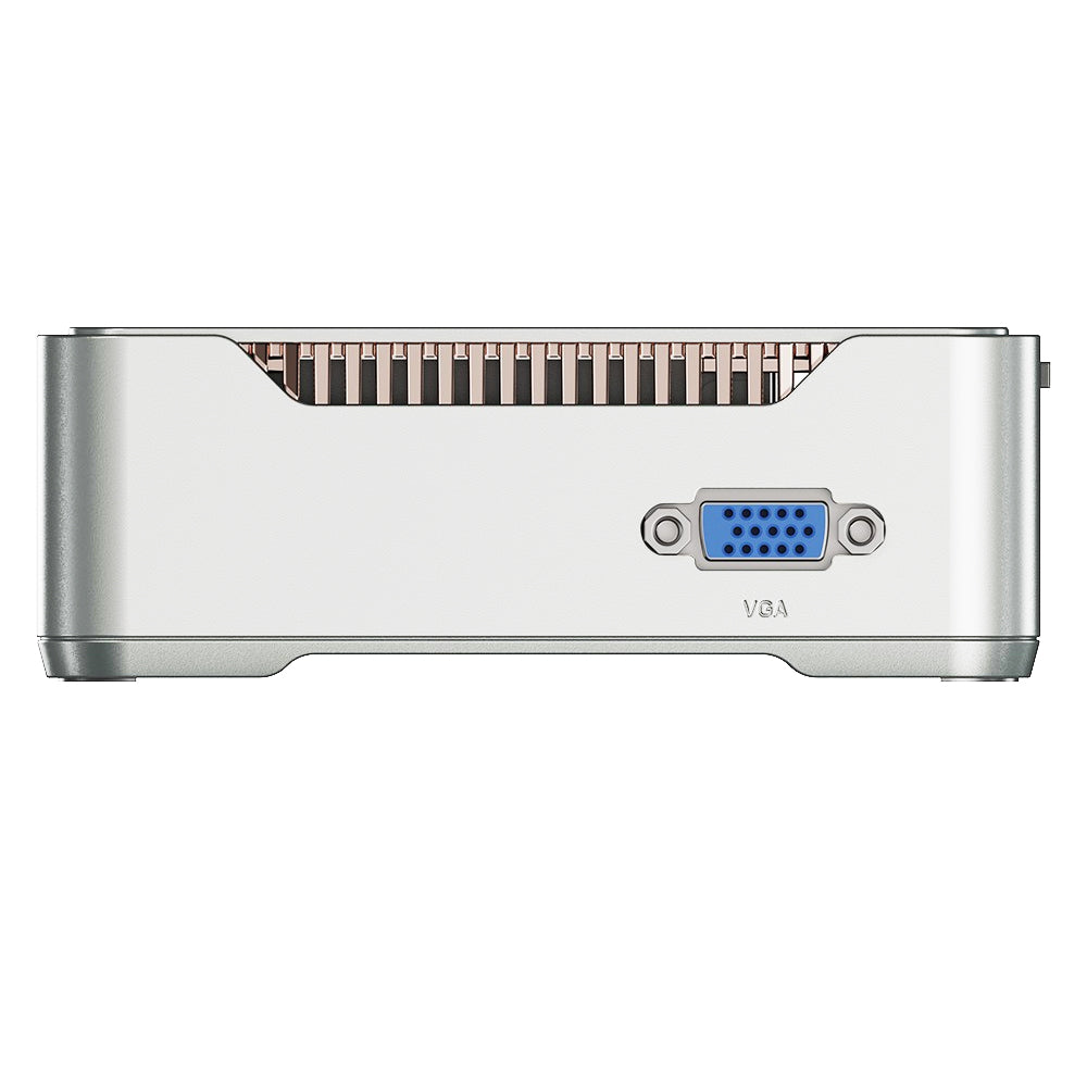 (2024 Upgraded Version) OUVIS GK3 Plus Mini PC, Intel Alder Lake N-95 Quad Core up to 3.4GHz, 16GB DDR4 RAM 512GB SSD, 2xHDMI VGA 4K@60Hz Triple Display, 2xUSB2.0 2xUSB3.0 1000Mbps LAN, 2.4/5GHz WiFi Bluetooth 4.2, with VESA - EU